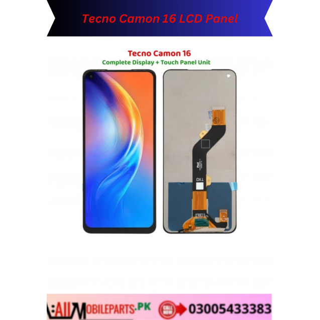 Tecno Camon 16 LCD Panel