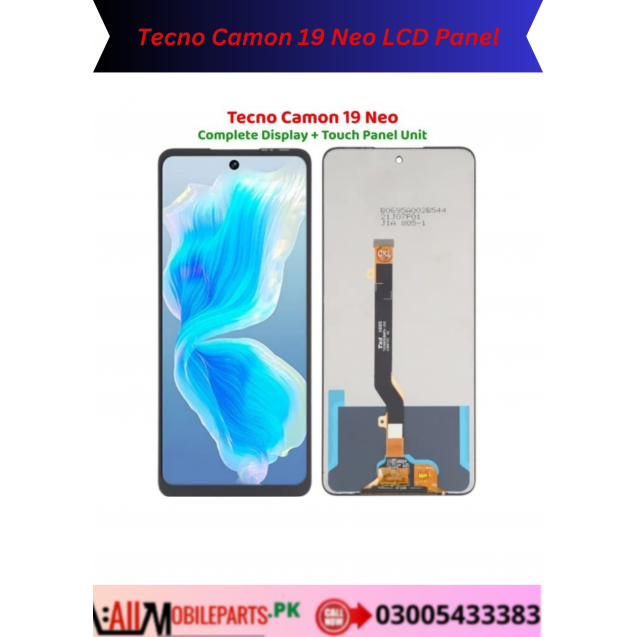 Tecno Camon 19 Neo LCD Panel