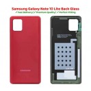 Samsung Galaxy Note 10 Lite Back Glass
