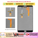 Galaxy Tab A 7.0 (2016) (3G Version) SM-T285 LCD Display Touch Screen Front Panel & LCD Screen