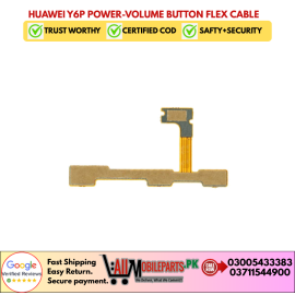 Huawei Y6P Power-Volume Button Flex Cable