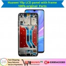 Huawei Y8p LCD panel with frame