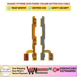 Huawei Y9 Prime 2019 Power-Volume Button Flex Cable