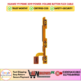 Huawei Y9 Prime 2019 Power-Volume Button Flex Cable