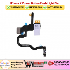 iPhone X Power Button Flash Light Flex