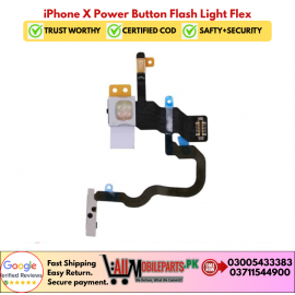 iPhone X Power Button Flash Light Flex