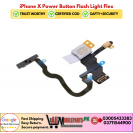 iPhone X Power Button Flash Light Flex