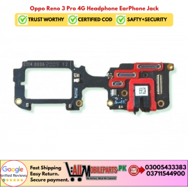 For Oppo Reno 3 Pro 4G Headphone EarPhone Jack Handfree Board Audio Jack Mic Flex Cable