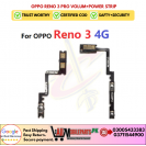 On off Power button flex For Oppo Reno 3 Reno 3 4G volume button flex