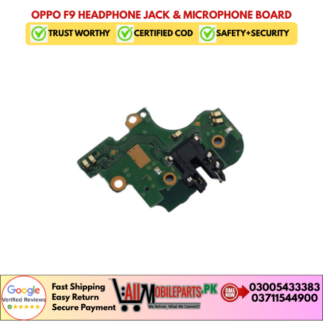 Oppo F9 Headphone Jack & Microphone Board
