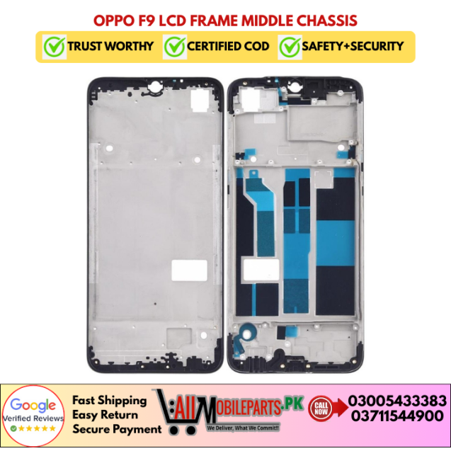 Oppo F9 LCD Frame Middle Chassis