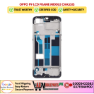 Oppo F9 LCD Frame Middle Chassis
