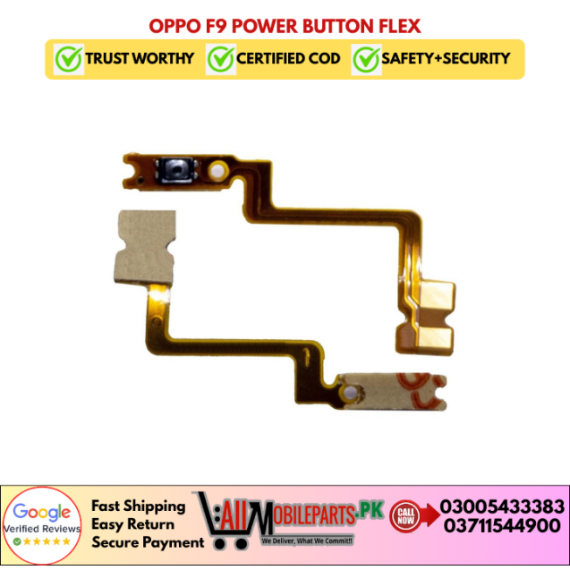 Oppo F9 Power Button Flex