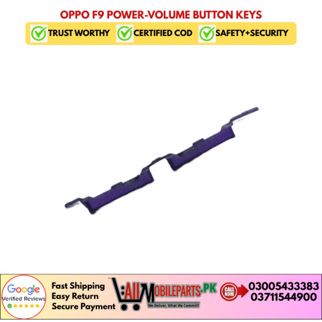 Oppo F9 Power-Volume Button Keys