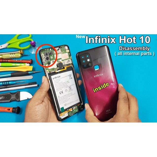 Infinix Hot 10 (X682) original spare parts available
