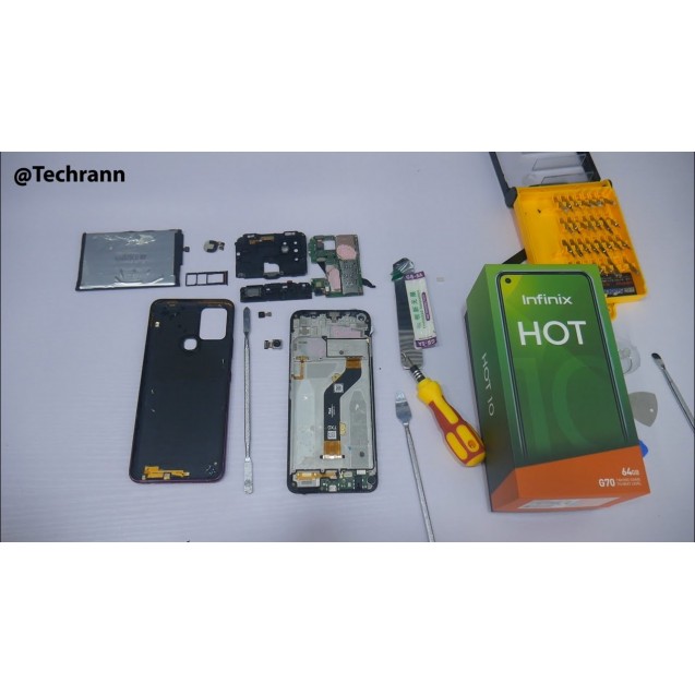 Infinix Hot 10 (X682) original spare parts available
