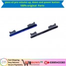 Poco x3 Pro Volume up, down and power button