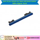 Poco x3 Pro Volume up, down and power button