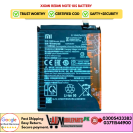 Redmi Note 10 4G / Note 10S Battery 100% ORIGINAL 5000mAh 