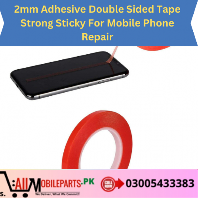 2mm Adhesive Double Sided Tape Strong Sticky For Mobile Phone Repair