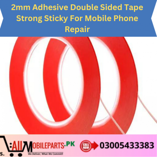 2mm Adhesive Double Sided Tape Strong Sticky For Mobile Phone Repair