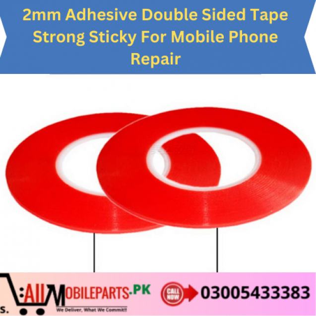 2mm Adhesive Double Sided Tape Strong Sticky For Mobile Phone Repair