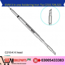 GVM 3 in one Soldering Iron Tip C210,T26,S21