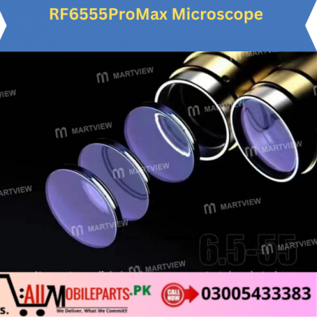 RF6555ProMax 6.5-55X Synchronous Zoom Stereo Microscope available in Pakistan