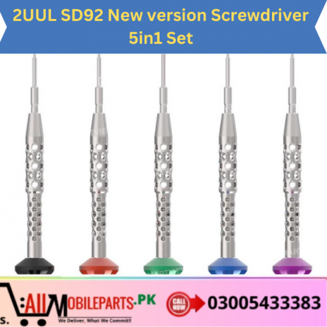 2UUL SD92 New version Screwdriver 5in1 Set