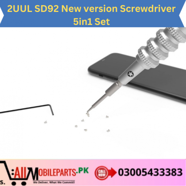 2UUL SD92 New version Screwdriver 5in1 Set