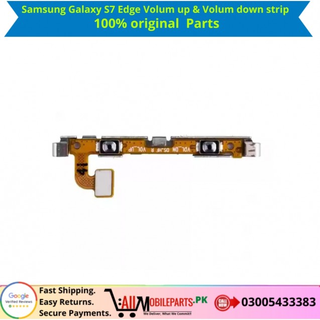Samsung Galaxy S7 Edge (G935A) Volume up and Volume down strip
