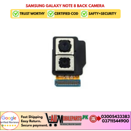 SAMSUNG NOTE 8 BACK CAMERA  
