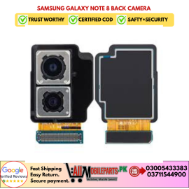 SAMSUNG NOTE 8 BACK CAMERA  