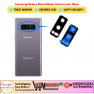 Samsung Galaxy Note 8 Back Camera Lens Glass