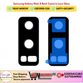 Samsung Galaxy Note 8 Back Camera Lens Glass