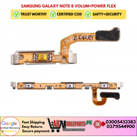 Samsung Galaxy  NOTE 8 Power Volume Button Flex