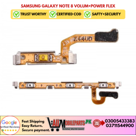 Samsung Galaxy  NOTE 8 Power Volume Button Flex