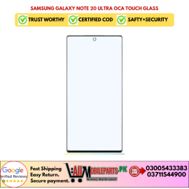 Samsung Galaxy Note 20 Ultra OCA Touch Glass