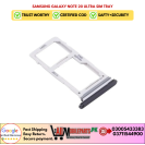Samsung Galaxy Note 20 Ultra Sim Tray