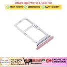 Samsung Galaxy Note 20 Ultra Sim Tray