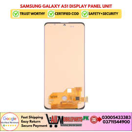 Samsung Galaxy A51 Display Panel Unit