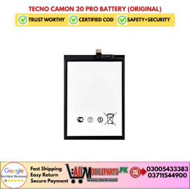 Tecno Camon 20 Pro Battery (Original)