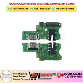 Tecno Camon 20 Pro Charging Connector Board