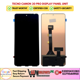 Tecno Camon 20 Pro Display Panel Unit