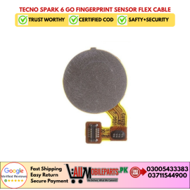 Tecno Spark 6 Go Fingerprint Sensor Flex Cable