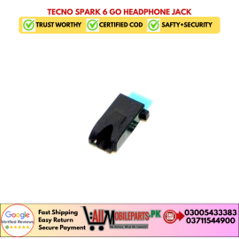 Tecno Spark 6 Go Headphone Jack