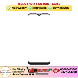 Tecno Spark 6 Go Touch Glass