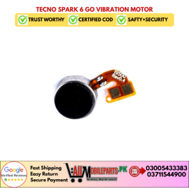 Tecno Spark 6 Go Vibration Motor