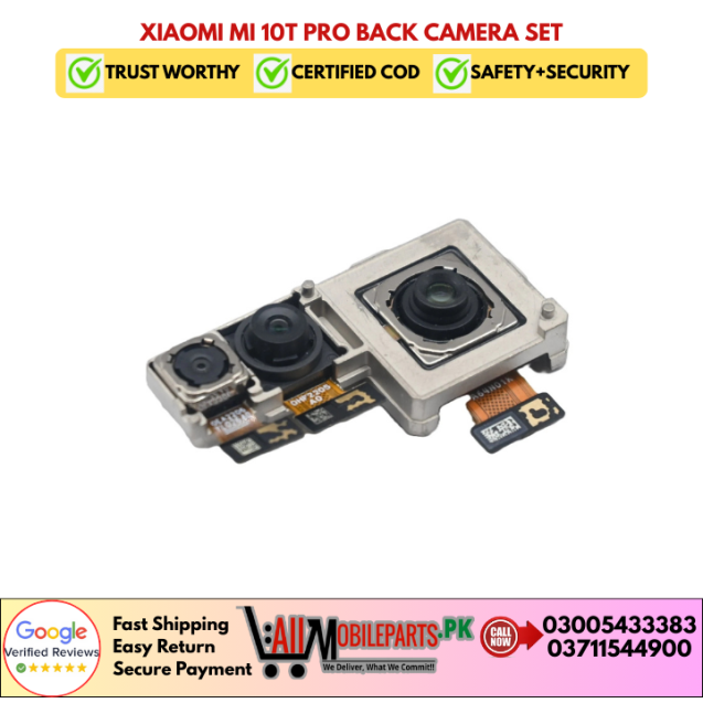 Xiaomi Mi 10T Pro Back Camera Set