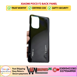 Xiaomi Poco F3 Back Panel (Original)